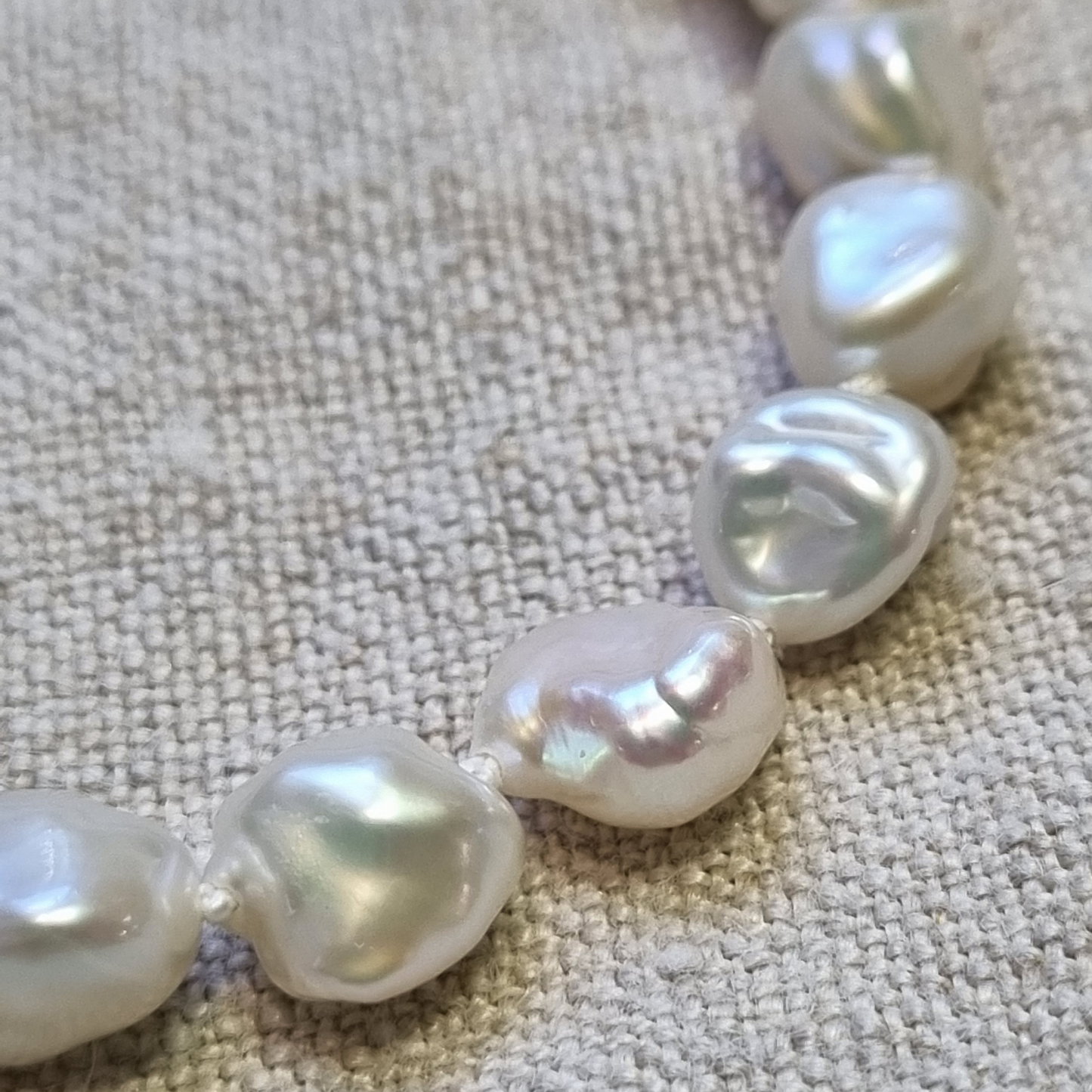 First Light – Keshi Pearl Bracelet