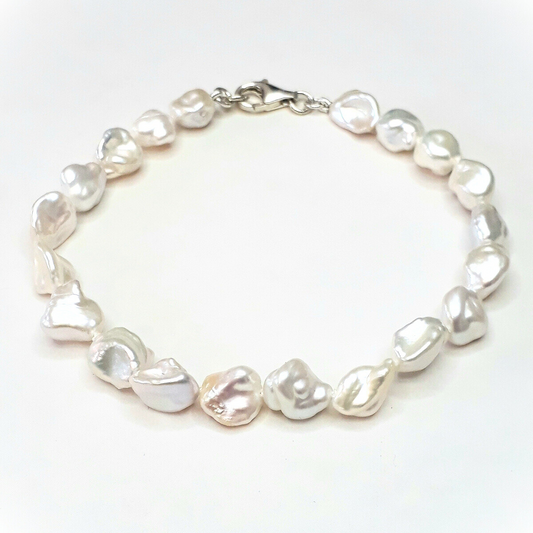 Keshi Pearl Bracelet