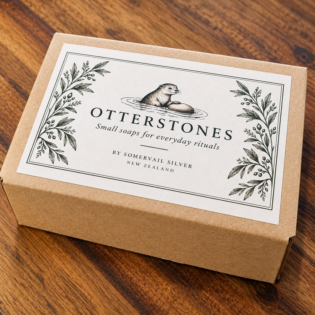 Otterstone Christmas Soap Selection: 4 Scents + Lump of Coal