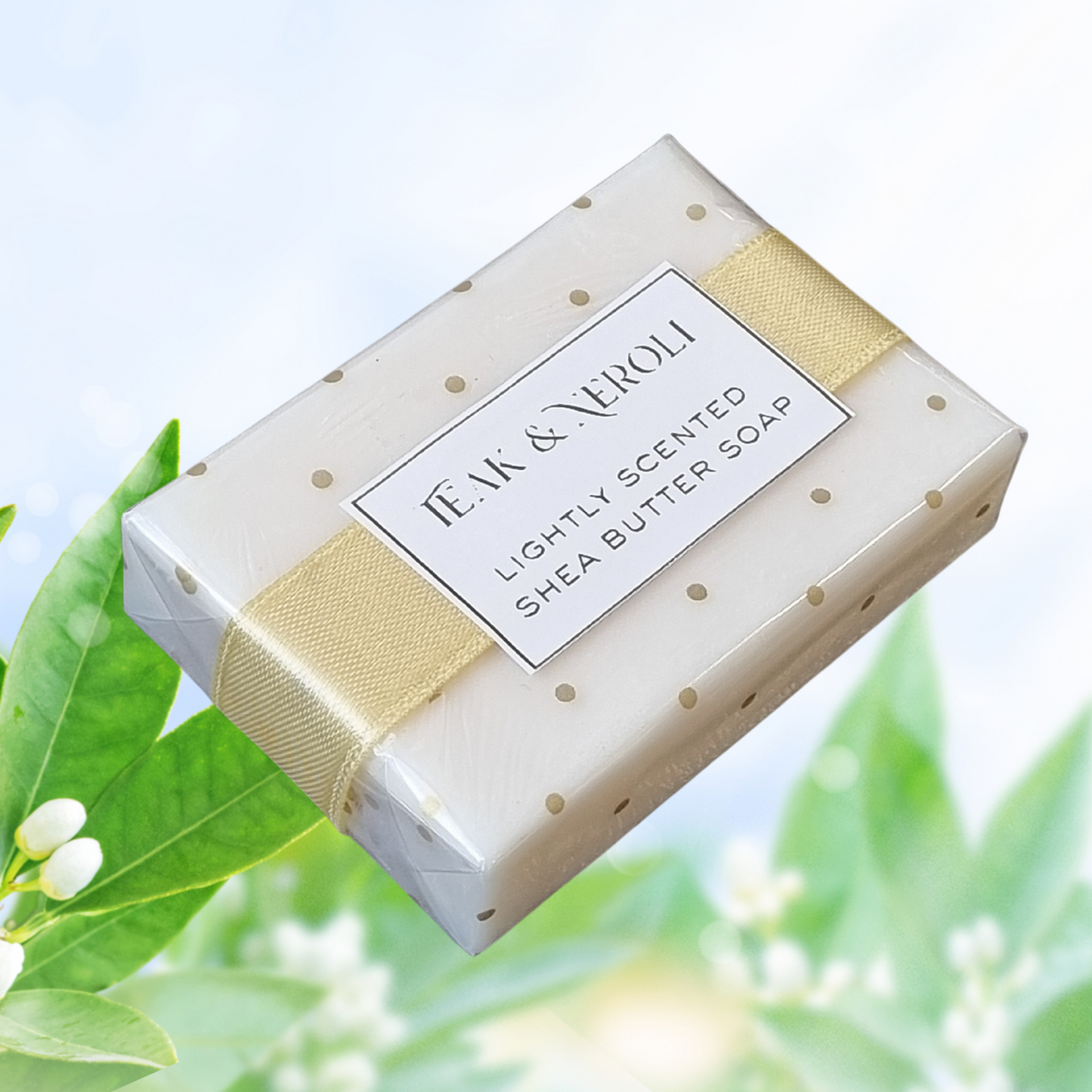 Teak and Neroli Scented Shea Butter Soap – Full Bar