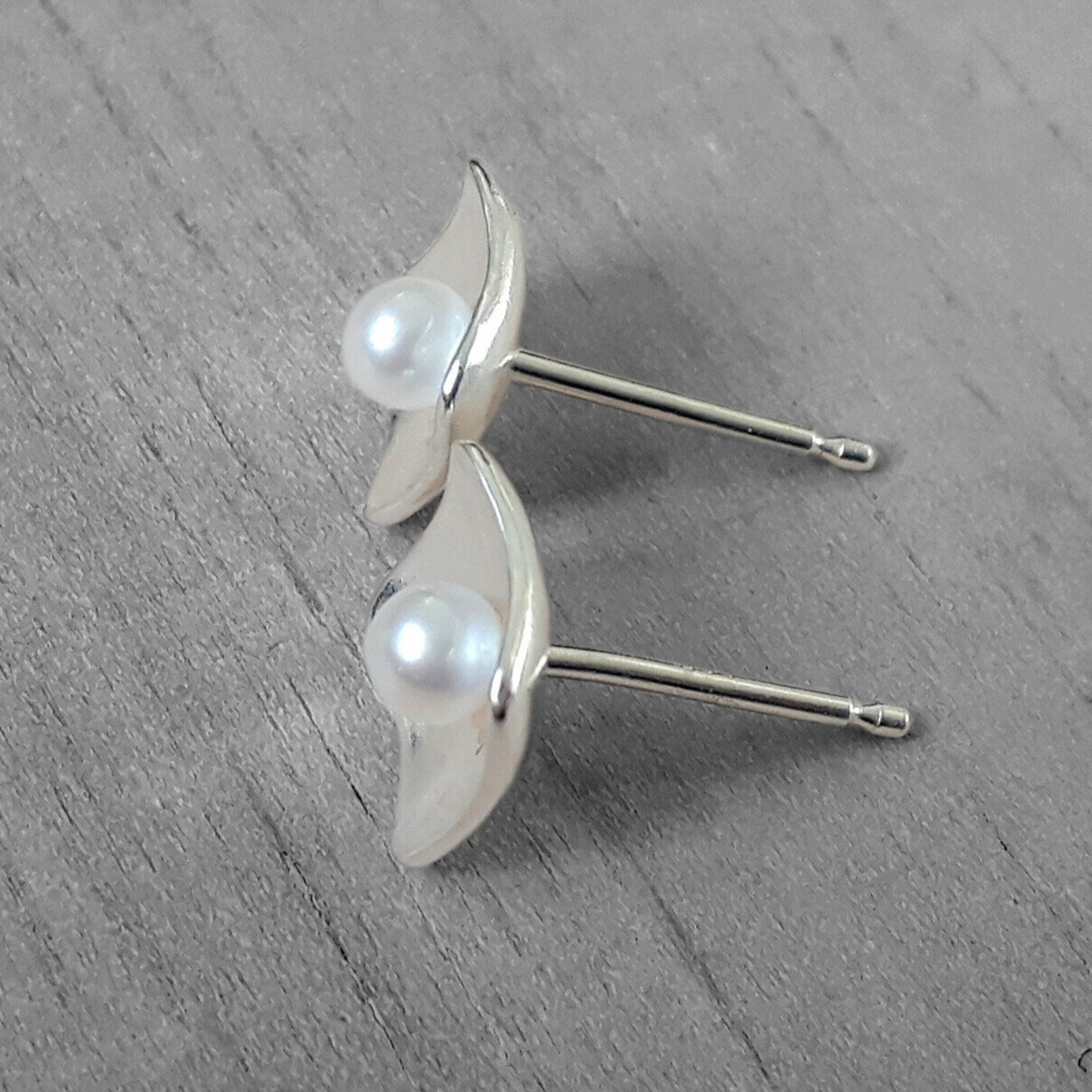 Pearl Radiance Stud Earrings